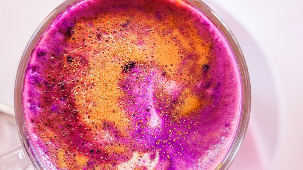 Purple Coffee Latté